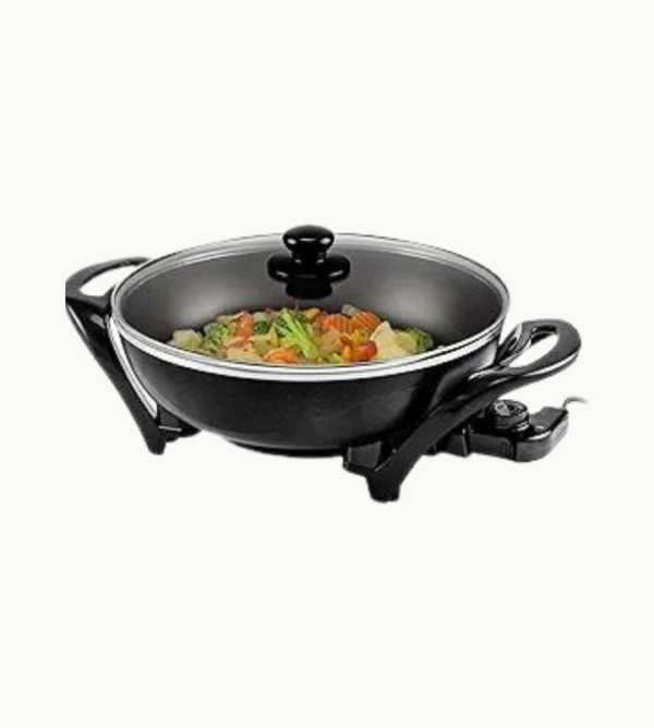 Traditional Carbon Steel Nonstick Wok/Stir Fry with Side Handles