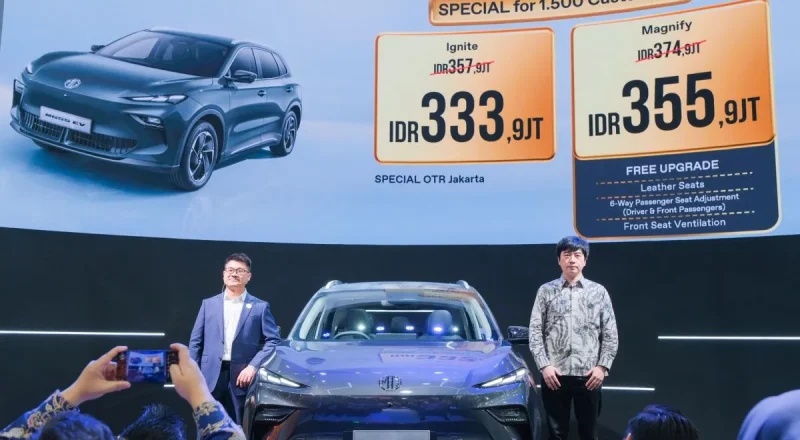 Harga Mulai Rp357,9 Juta, MG S5 EV Siap Jadi Andalan SUV Listrik Keluarga Indonesia