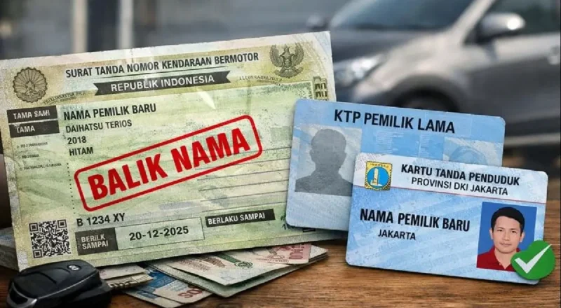 Resmi Dipermudah! Balik Nama Gratis, STNK Tak Perlu KTP Pemilik Lama